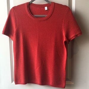 Hugo Boss Women's Textured short-sleeve sweater